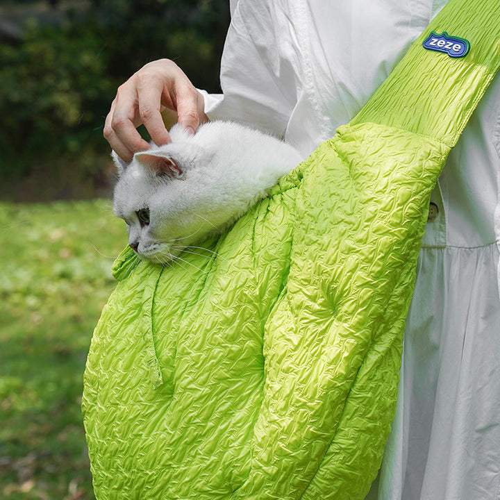Discover the Ultimate Warm Portable Pet Shoulder Carrier Bag